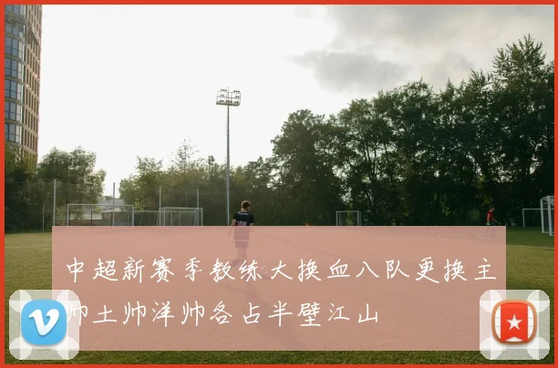 中超新赛季教练大换血八队更换主帅土帅洋帅各占半壁江山